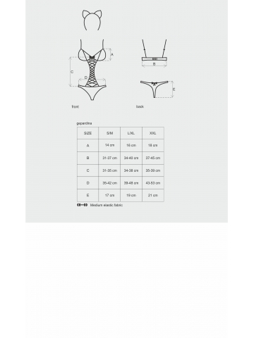 Kostým Obsessive Gepardina