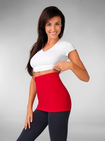 Břišní pás 5 v 1  gWinner bílá